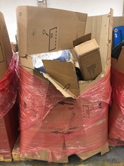 PALLET OF ASSORTED ITEMS TO INCLUDE 9X6 PACK OF TOILET ROLL (COLLECTION OR OPTIONAL DELIVERY)