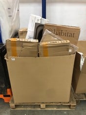 PALLET OF ASSORTED ITEMS TO INCLUDE STEEL SINK] (COLLECTION OR OPTIONAL DELIVERY)