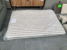 DELUXE 10CM SPRUNG MATTRESS 135 X 190CM (COLLECTION OR OPTIONAL DELIVERY)