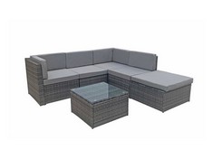 SIGNATURE WEAVE STELLA CORNER SOFA SET IN GREY WITH COFFEE TABLE - MODEL: STEL0333 - RRP‚£939 (COLLECTION OR OPTIONAL DELIVERY)