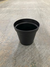 CARLOS WALL PLANTERS X8 BLACK 600X150X1200MM (696091) - RRP £99.95 (COLLECTION OR OPTIONAL DELIVERY)