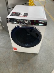 HOOVER H-WASH 700 FREESTANDING WASHING MACHINE IN WHITE - MODEL NO. H7W412MBC-80 - RRP £369 (COLLECTION OR OPTIONAL DELIVERY)