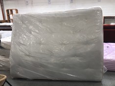 APPROX 150 X 200CM SPRING MATTRESS IN WHITE (COLLECTION OR OPTIONAL DELIVERY)