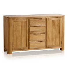 ROMSEY NATURAL SOLID OAK LARGE SIDEBOARD - ITEM NO. RMS016 - RRP £650 (COLLECTION OR OPTIONAL DELIVERY)