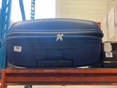 AMERICAN TOURISTER LARGE HARD SHELL SUITCASE - DARK BLUE (DELIVERY ONLY)