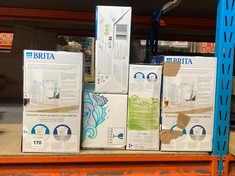 5 X ASSORTED ITEMS TO INCLUDE BRITA GLASS WATER FILTER JUG - 2.5L (DELIVERY ONLY)