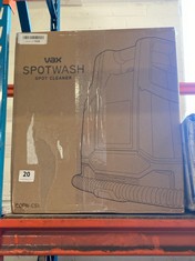 VAX SPOT WASH - SPOT CLEANER MODEL NO.: CDCW-CSXS RRP £130 (DELIVERY ONLY)