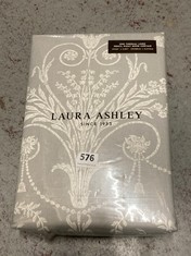 LAURA ASHLEY JOSETTE ONE THERMAL LINED PENCIL PLEAT DOOR CURTAINS - STEEL - SIZE 168 X 213 CM (DELIVERY ONLY)