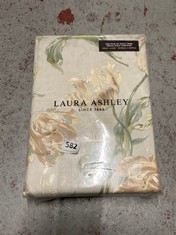 LAURA ASHLEY ONE PAIR OF FULLY LINED PENCIL PLEAT CURTAINS - SAGE - SIZE 162X137 CM (DELIVERY ONLY)