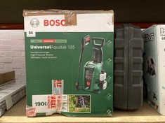 BOSCH UNIVERSALAQUATAK 135 HIGH-PRESSURE WASHER - GREEN - RRP £145 (DELIVERY ONLY)