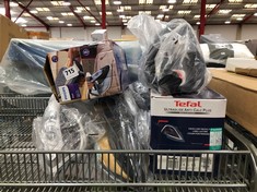 QTY OF ASSORTED JOHN LEWIS ITEMS TO INCLUDE TEFAL ULTRAGLIDE ANTI CARE PLUS IRON (DELIVERY ONLY)