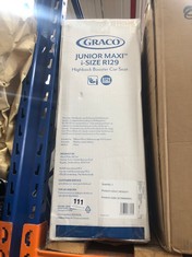 GRACO JUNIOR MAXI I-SIZE R129 HIGHBACK BOOSTER CAR SEAT (DELIVERY ONLY)