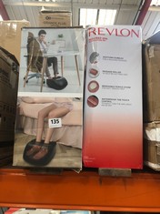 REVLON PEDIPREP SPA WITH PEDICURE SET TO INCLUDE SNAILAX ELECTRIC SHIATSU FOOT MASSAGER SL-527RC (DELIVERY ONLY)