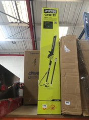 RYOBI 18V ONE+ CORDLESS POLE HEDGE TRIMMER OPT1845 - RRP £149 (DELIVERY ONLY)