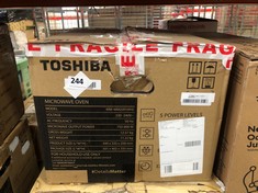 TOSHIBA 800W MICROWAVE OVEN MM-MM20P(WH) (DELIVERY ONLY)