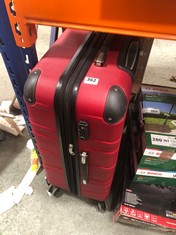 COOLIFE RED 4 WHEEL TRAVEL CASE (DELIVERY ONLY)