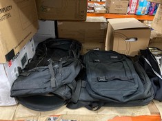 3 X ASSORTED BAGS TO INCLUDE BERGHAUS TRAILHEAD 65 RUCKSACK BLACK - RRP £140 (DELIVERY ONLY)