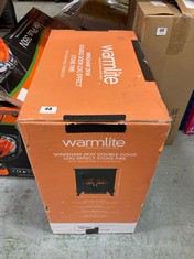WARMLITE WINGHAM 2KW DOUBLE DOOR LOG EFFECT STOVE FIRE (DELIVERY ONLY)