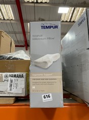 TEMPUR MILLENNIUM MEMORY FOAM PILLOW - SIZE M (DELIVERY ONLY)