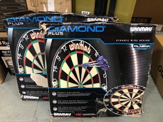 2 X WINMAU DIAMOND PLUS DARTBOARD (DELIVERY ONLY)