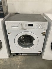 SMEG INTEGRATED WASHER DRYER IN WHITE - MODEL NO. WDI14C7-2 - RRP £1029 (COLLECTION OR OPTIONAL DELIVERY)