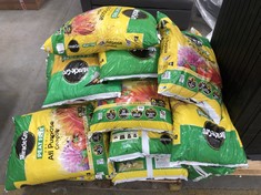 PALLET OF MIRACLE-GRO PEAT FREE PREMIUM ALL PURPOSE COMPO (COLLECTION OR OPTIONAL DELIVERY) (KERBSIDE PALLET DELIVERY)