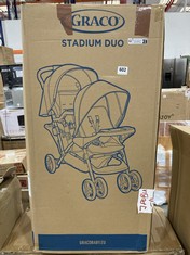 GRACO STADIUM DUO DOUBLE STROLLER - RRP £160 (COLLECTION OR OPTIONAL DELIVERY)