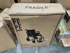 PEPE MOBILITY TRANSPORT WHEELCHAIR - RRP £160 (COLLECTION OR OPTIONAL DELIVERY)