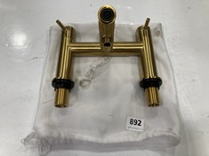 BATH MIXER IN GOLD (COLLECTION OR OPTIONAL DELIVERY)