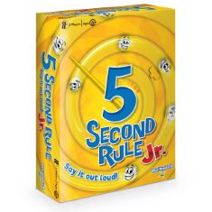 14 X 5 SECOND RULE GAME JR. - SIMPLE QUESTIONS CARD GAME FOR FAMILY FUN, PARTY, KIDS, TRAVEL, GAME NIGHT & SLEEPOVERS - THINK FAST AND SHOUT OUT ANSWERS - FOR AGES 6+. (DELIVERY ONLY)