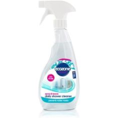 QTY OF ITEMS TO INLCUDE ASSORTED CLEANING PRODUCTS TO INCLUDE ECOZONE DAILY SHOWER CLEANER SPRAY, 500 ML, SHINES AND PROTECTS, HELPS PREVENT MOULD, LIMESCALE, AND SOAP SCUM BUILD UP, ENA LIVING BEECH