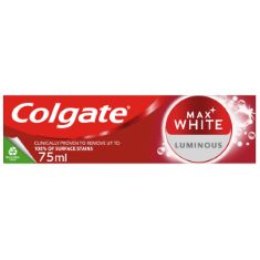 QTY OF ITEMS TO INLCUDE ASSORTED DENTAL ITEMS TO INCLUDE COLGATE MAX WHITE LUMINOUS TOOTHPASTE 75ML, CORSODYL WHITENING COMPLETE PROTECTION TOOTHPASTE 75 ML. (DELIVERY ONLY)