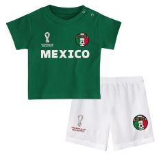 ASSORTED KID’S CLOTHING TO INCLUDE MEXICO, OFFICIAL FIFA 2022 TEE & SHORT SET HOME COUNTRY TEE & SHORTS SET, CHILDREN'S SMALL, AGE 2. (DELIVERY ONLY)