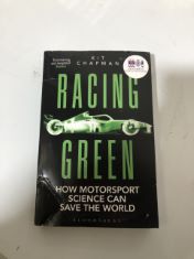 ASSORTED BOOKS TO INCLUDE GREEN RACING . (DELIVERY ONLY)