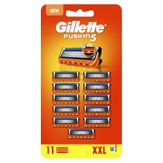 QTY OF ITEMS TO INLCUDE ASSORTED SHAVING ITEMS TO INCLUDE GILLETTE FUSION5 RAZOR REFILLS FOR MEN, RAZOR BLADE REFILLS, WITH LUBRASTRIP FOR A CLOSE SHAVE, KING C. GILLETTE DOUBLE EDGE SAFETY RAZOR FOR