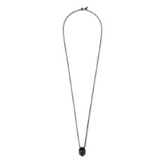 4 X MVMT MEN'S OCTO CARBON FIBER NECKLACE, STAINLESS STEEL/FORGED CARBON, NO GEMSTONE. (DELIVERY ONLY)