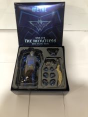 3 X ASSORTED COLLECTIBLES TO INCLUDE DARK KNIGHTS METAL THE MERCILESS . (DELIVERY ONLY)