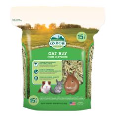 20 X PETLIFE OXBOW OAT HAY FOR SMALL PET, 425 G. (DELIVERY ONLY)