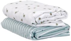 APPROX 23 X SIMPLE JOYS BY CARTER'S BABY 2-PACK COTTON CRIB SHEETS INFANT AND TODDLER COSTUMES, SHEEP/GEO PRINT, ONE SIZE (PACK OF 2). (DELIVERY ONLY)