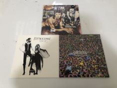 3 X ASSORTED VINYL ALBUMS TO INCLUDE FLEETWOOD MAC RUMOURS VINYL ALBUM . (DELIVERY ONLY)