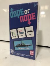 66 X DOPE OR NOPE FAMILY GAME (DELIVERY ONLY)