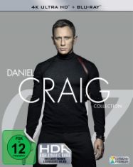 6 X JAMES BOND: DANIEL CRAIG COLLECTION: 4K ULTRA HD BLU-RAY + BLU-RAY. (DELIVERY ONLY)