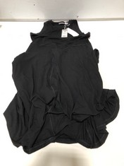 MINT VELVET TANK TOP JERSEY MAXI DRESS BLACK SIZE LG RRP- £99 (DELIVERY ONLY)