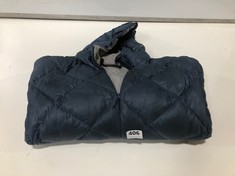 MONT-BELL HOODED PUFFER JACKET BLUE SIZE EUR-SM (DELIVERY ONLY)