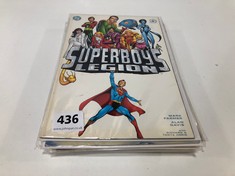 6 X ASSORTED DC GRAPHIC NOVELS TO INCLUDE SUPERBOYS LEGION (DELIVERY ONLY)