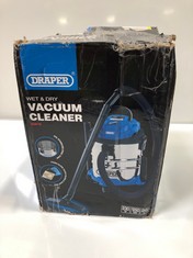 DRAPER WET & DRY VACUUM CLEANER BC218317 (DELIVERY ONLY)