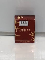 YVES SAINT LAURENT OPIUM EAU DE TOILETTE 50ML (DELIVERY ONLY)