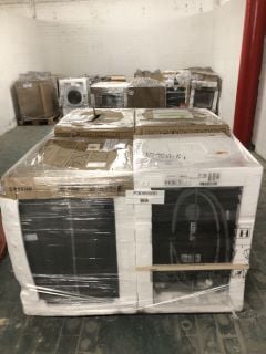 1X PALLET WITH TOTAL RRP VALUE OF £1528 TO INCLUDE 1X INDESIT BUILT-IN DISHWASHERS MODEL NO D2I HL326  UK, 1X SAMSUNG WASHING MACHINES MODEL NO WW11BGA04 6AX/EU, 1X ESSENTIALS ELECTRIC COOKERS MODEL