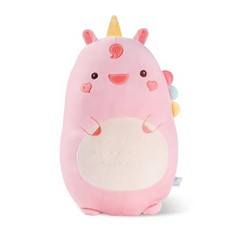 10 X TTBEYAM LONG UNICORN PLUSH KAWAII BODY PILLOW 40CM SOFT TOY HOME DECORATION LONG HUGGING PLUSH PILLOW BIRTHDAY GIFTS FOR BOYS AND GIRLS - TOTAL RRP £121: LOCATION - A RACK