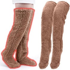 QUANTITY OF ASSORTED ITEMS TO INCLUDE BAOPINLADY SNUGGLE PAWS SOCK SLIPPERS, SOCK SLIPPERS FOR WOMEN, CUTE WARM STOCKING LEG COVER KNEE SOCKS LEG WARMERS SLIPPER SOCKS , BLUE  NRRP £346: LOCATION - B